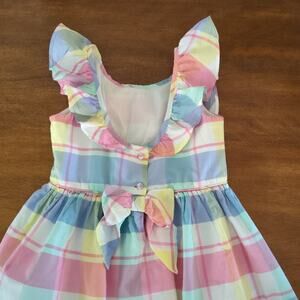 tommy bahama plaid dress girls/kids size 6